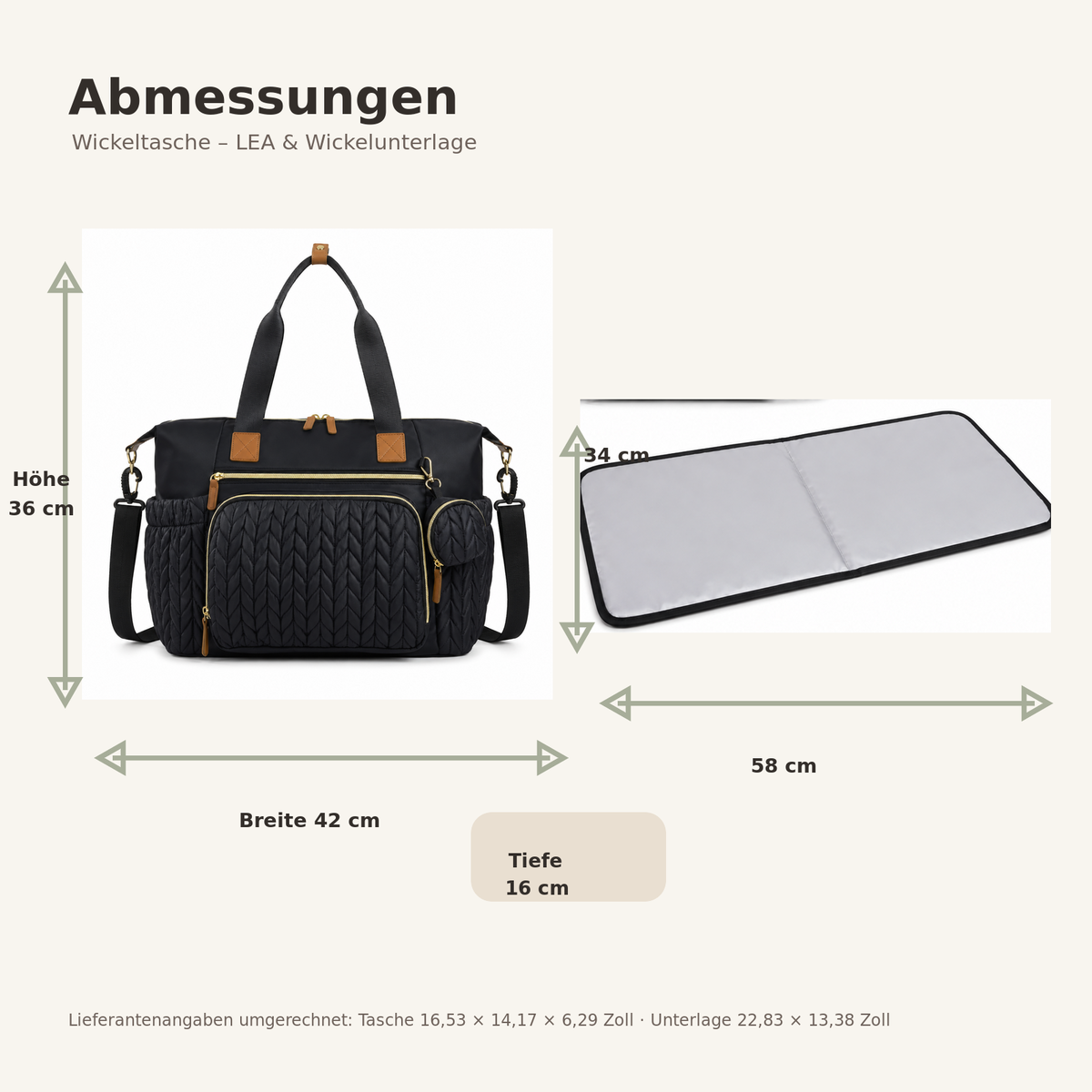 Wickeltasche - LEA