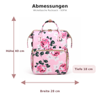 Wickeltasche Rucksack - SOFIA