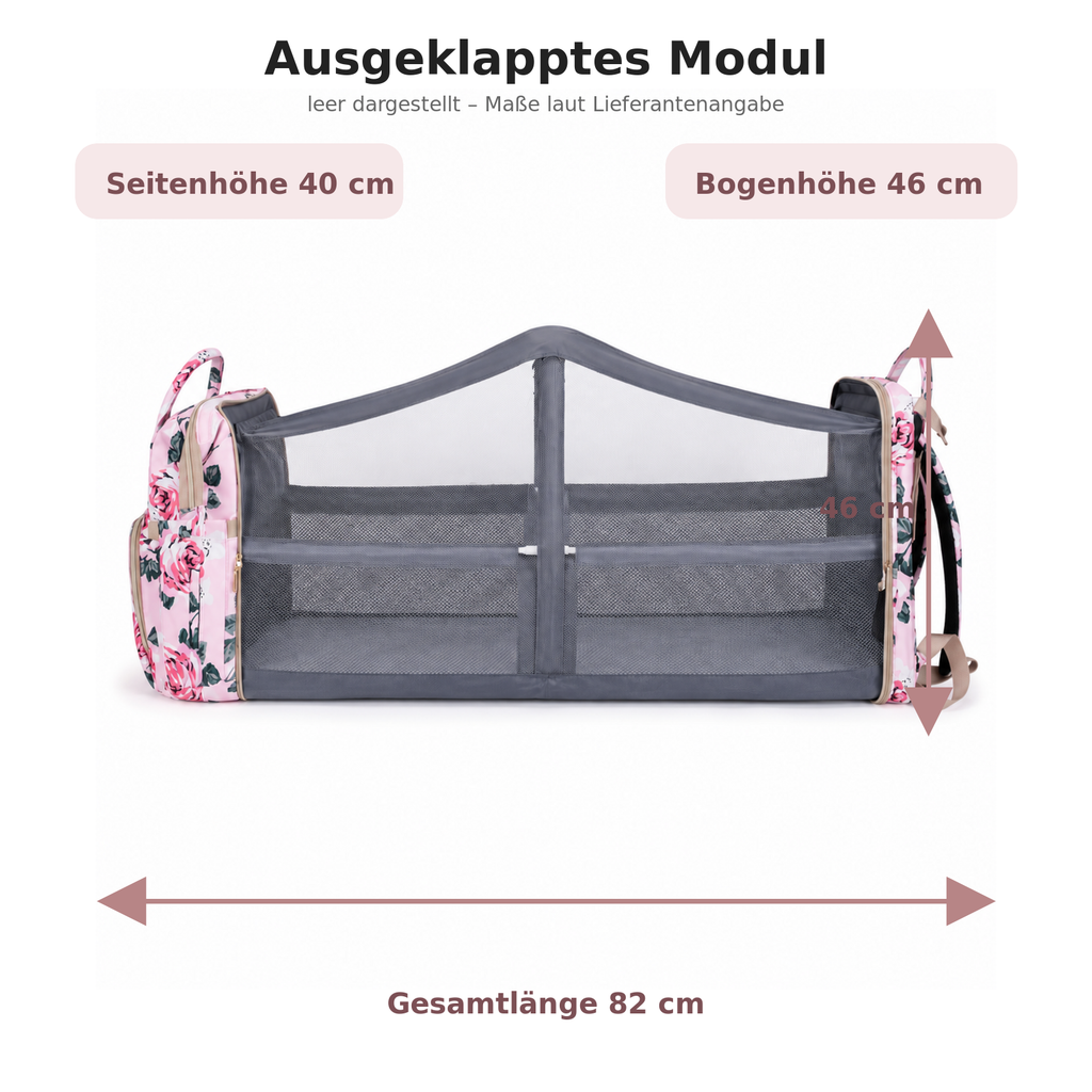 Wickeltasche Rucksack - SOFIA