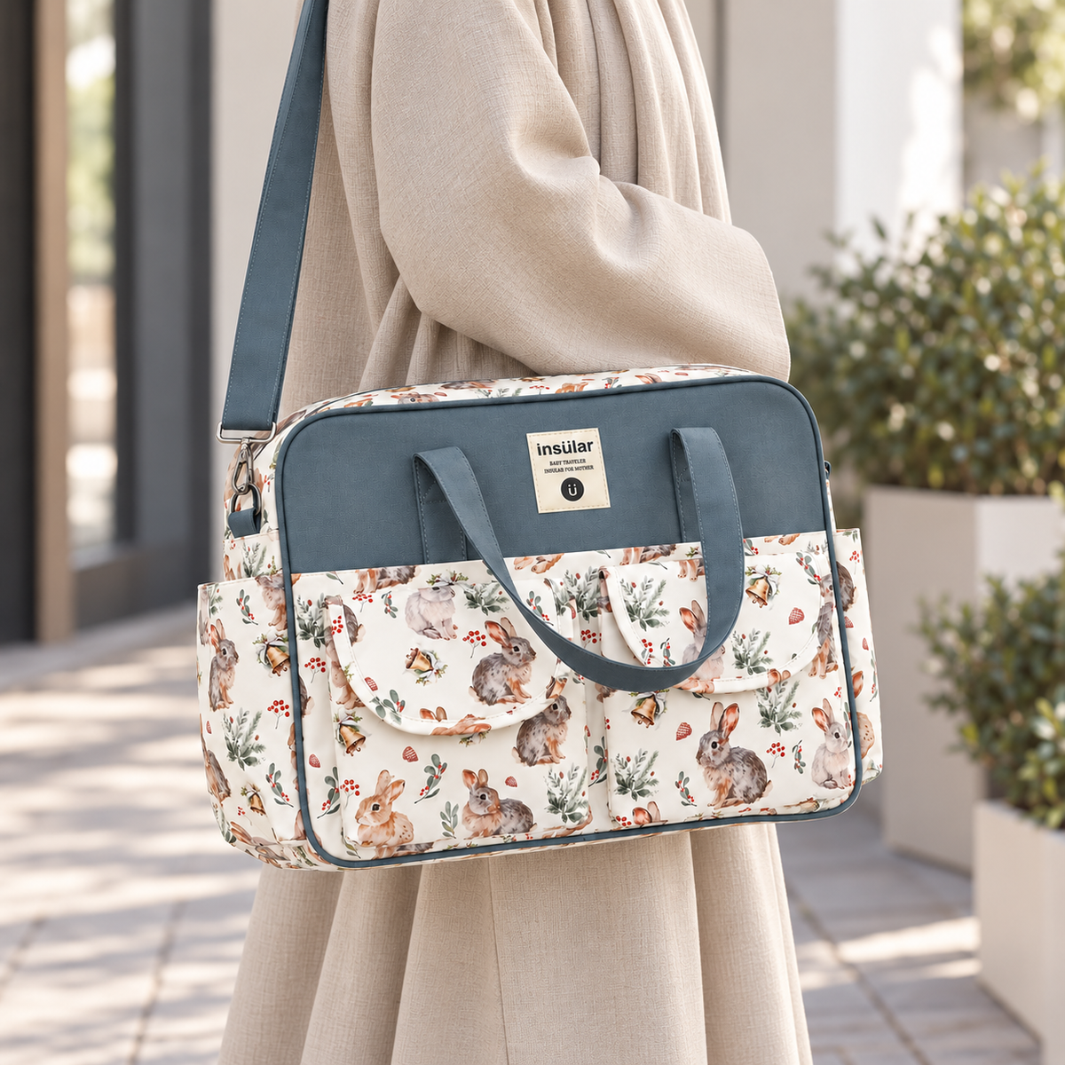 Wickeltasche MIRA – Leicht & wasserabweisend | MOMELI