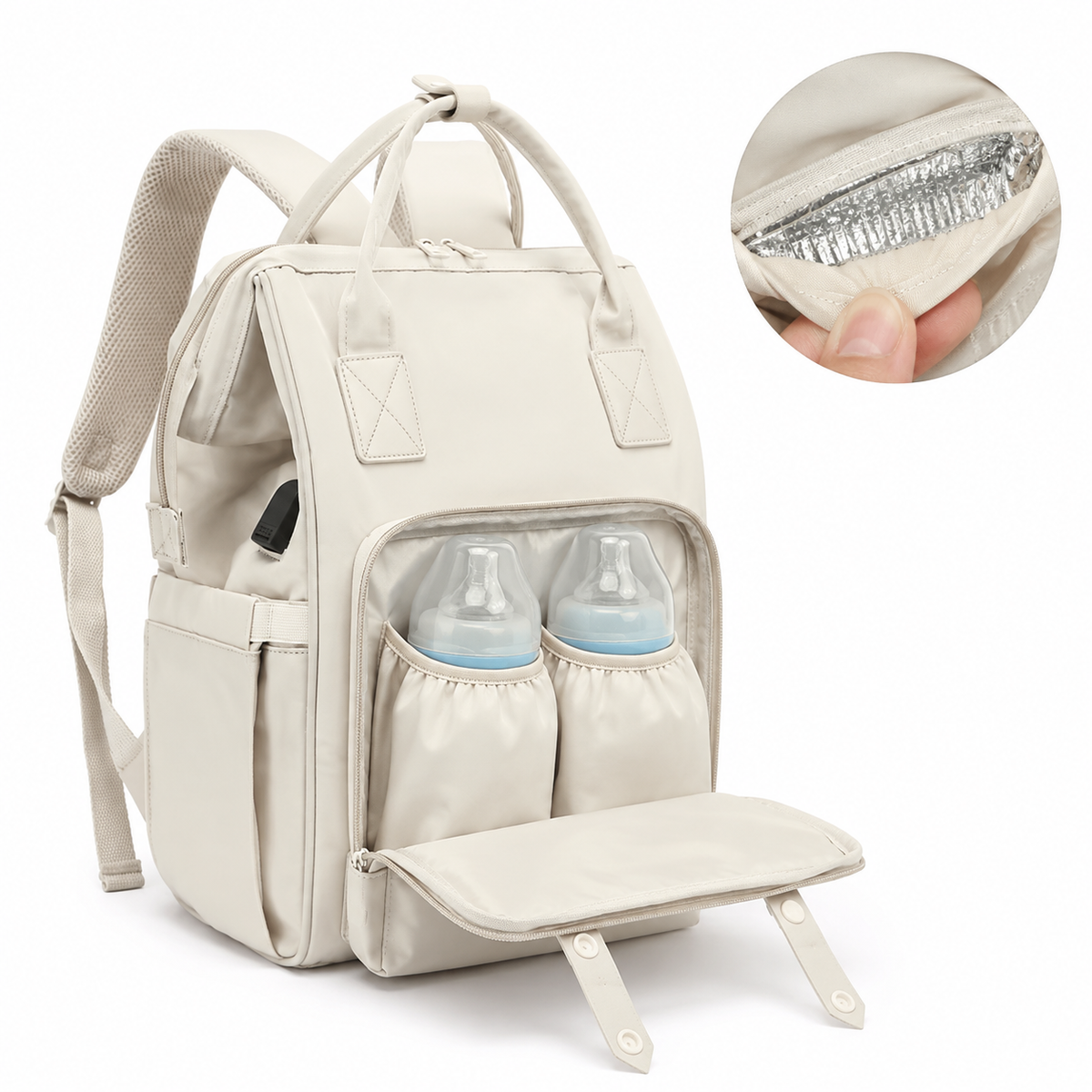 Wickeltasche Rucksack - MIA