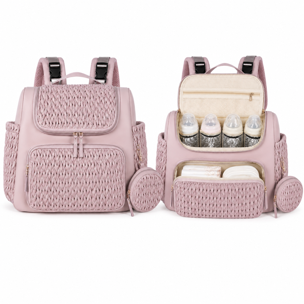 Wickeltasche Rucksack - ELLA