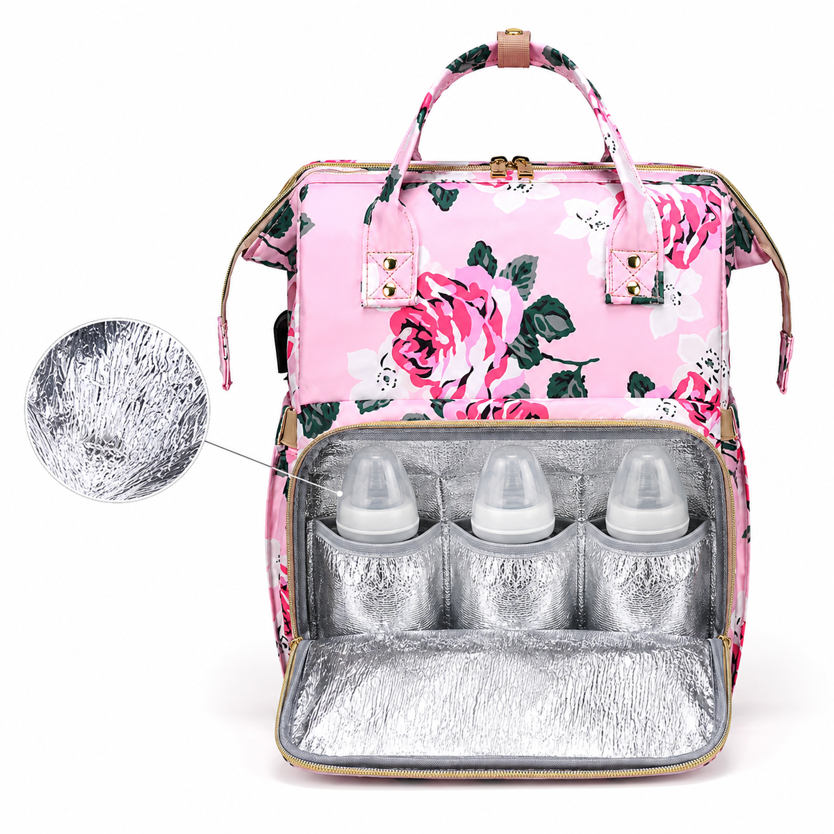 Wickeltasche Rucksack - SOFIA