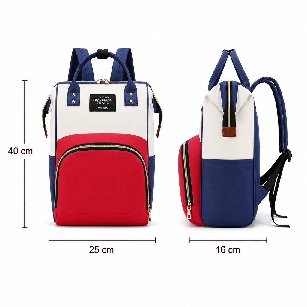 Wickeltasche Rucksack - MILA