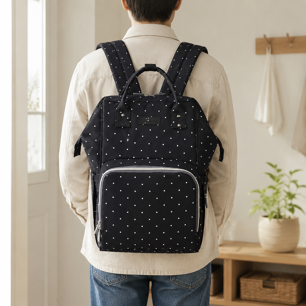 Wickeltasche Rucksack - LAURA