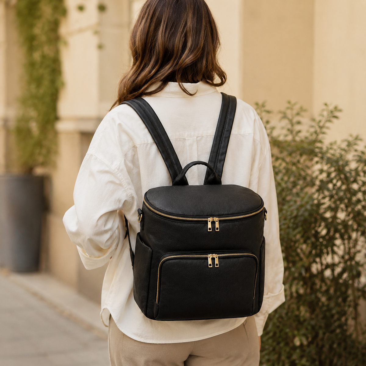 Wickeltasche Rucksack - MAYA