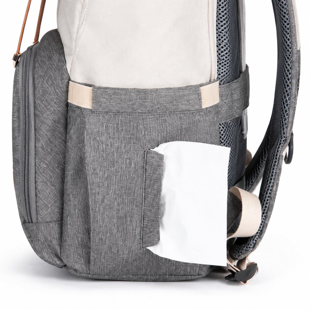 Wickeltasche Rucksack - NORA