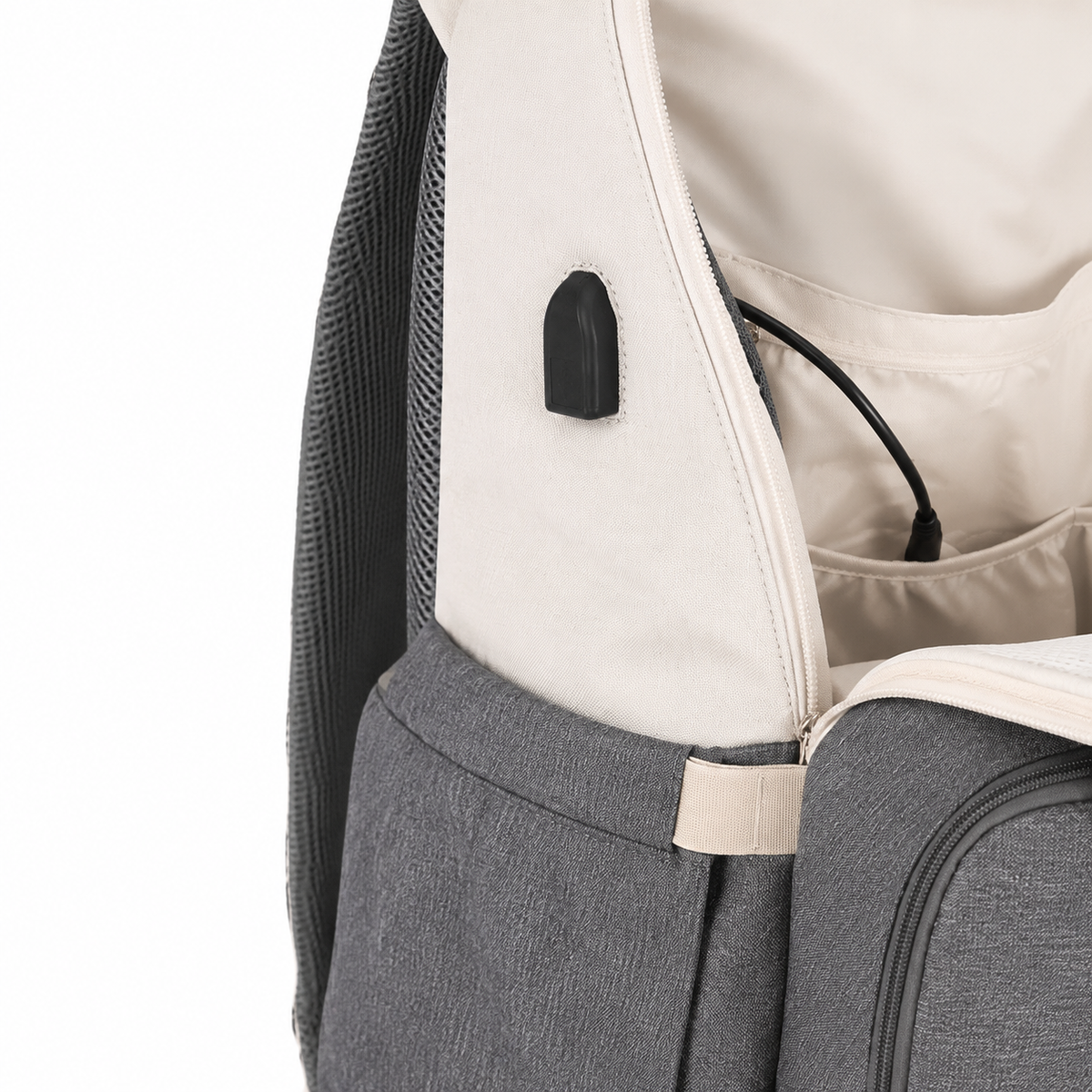Wickeltasche Rucksack - NORA